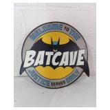 Batman-Themed Metal Sign