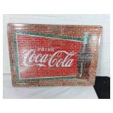 Coca-Cola Advertising Metal Sign