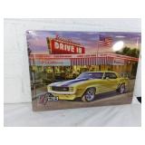 Camaro Z-28 Advertising Metal Sign