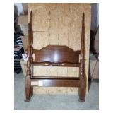 Vintage Davis Cabinet Co. Twin Bed Frame