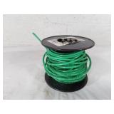 Spool of Green Electrical Wire
