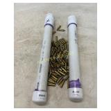 Empty Tube and .38 Special Ammunition