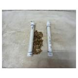Two Cartridge Storage Tubes ï¿½ .38 Special and .45