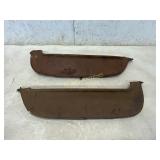 Metal Fenders, Rusted Condition