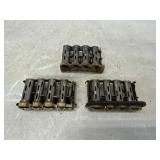 Three McGill Metal Check Separator Trays