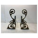Cast Iron Fireplace Andirons