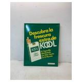 Two Kool Cigarette Advertising Signs