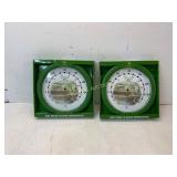 John Deere Outdoor Thermometers in Original Packag