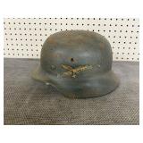 German Military Helmet with Insignia