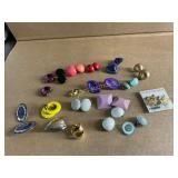 Vintage-Style Clip-On Earrings