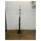 Adjustable Black Metal Floor Lamp Base