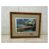 Framed Ken Zylla Print ï¿½Lifting to the Northï¿½