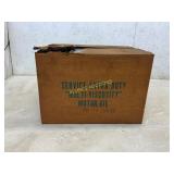 22 Cans of Service Extra Duty Motor Oil
