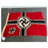 German Flag with Swastika and Iron Cross
