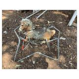 Spring Rocking Horse with Metal Frame