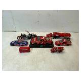 Die-Cast Vehicle Lot Featuring Coca-Cola and NASCA