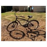 Huffy Malibu Cruiser Bicycle with Black Frame