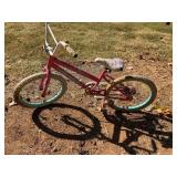 Pink Kidsï¿½ Bicycle with Training Wheels