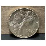 1987 Uncirculated American Silver Eagle Coin