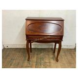 Drop-Front Secretary Desk with Cabriole Legs