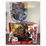 Transformers Grimlock and Optimus Maximus Figures