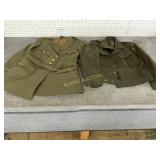 WWII Era U.S. Army Dress Tunic Jacketï¿½ and ï¿½Ikeï¿½ J