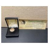 United States Independence Gold Proof Coin