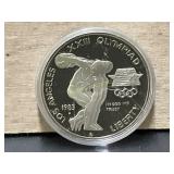 1983 Los Angeles Olympics Silver Dollar Coin