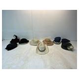 9 Hats with Various Makers