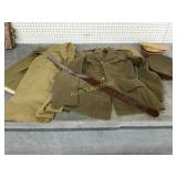 WWII Officerï¿½s Uniform Complete Set