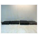 Three VCRs and One Turntable