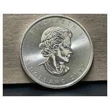 2017 Canadian Maple Leaf $5 Silver Coin