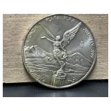 2012 Mexican 1 Onza Silver Coin .999 Fine Silver