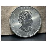 2017 Canadian Maple Leaf $5 Silver Coin