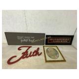 Inspirational Wall Decor Four Pieces