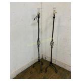 Wrought Iron Floor Lamp Bases
