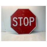 Octagonal Reflective Metal Stop Sign