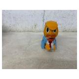 Metal Duck Figurine with Painted Finish