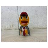 Metal Sculpture of Duck in Suit and Hat