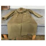 WW2 Officers Greatcoat with Gold Buttons