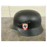 German Steel Helmet with Decals