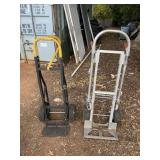 Two Metal Hand Trucks