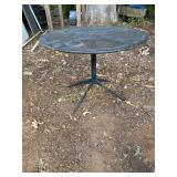 Round Metal Outdoor Mesh Table