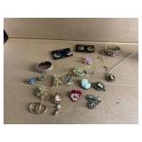 Jewelry with Bracelets and Brooches