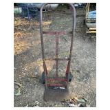 Metal Hand Truck with Rubber Wheels