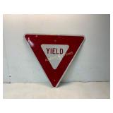 Metal Yield Traffic Sign