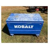 Kobalt Blue Steel Rolling Jobsite Tool Box