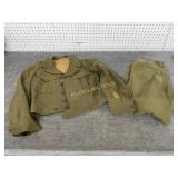 WWII U.S. 1st Army Uniform ï¿½Ikeï¿½Jacket and Pants