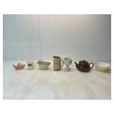 7 Ceramic and Glassware Items