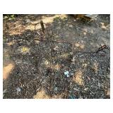 Rustic Metal Wagon Chassis Frame